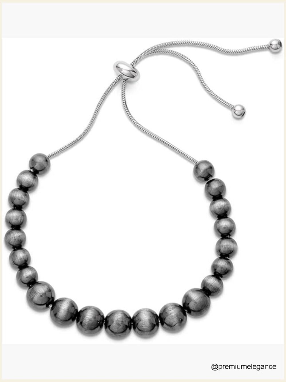 Western Beaded Bolo Adjustable Chain Bracelet